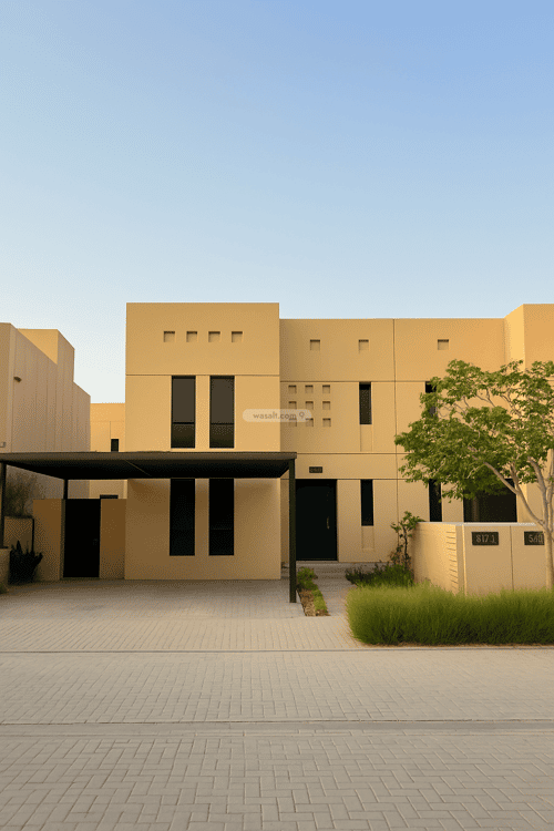 Villa 250 SQM Facing South on 12m Width Street Sedra, Riyadh