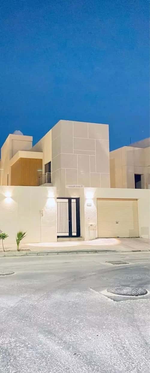 Villa 359 SQM Facing West on 25m Width Street Al-Janadriyah, East Riyadh, Riyadh