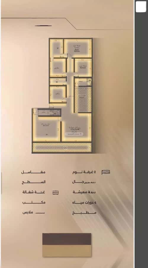 شقة ب 5 غرف الفيصلية، شمال جدة، جدة