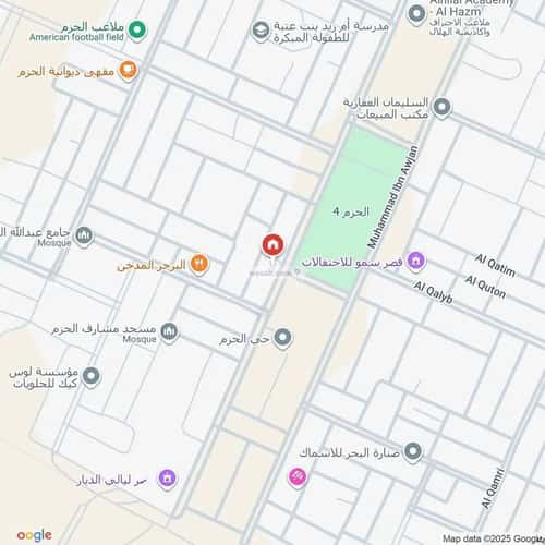 Land 625 SQM Facing East on 36m Width Street Al-Hazm, West Riyadh, Riyadh