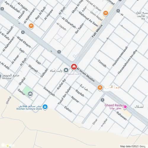 أرض 1375 متر مربع واجهة شمالية بدر، جنوب الرياض، الرياض