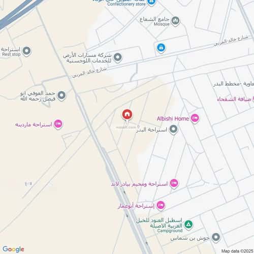 Land 891 SQM Facing South on 25m Width Street Al-Wafaa, East Jeddah, Jeddah