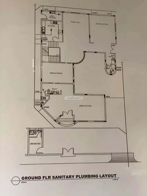 Villa 600 SQM Facing West on 30m Width Street Al Tahlyah, Khobar