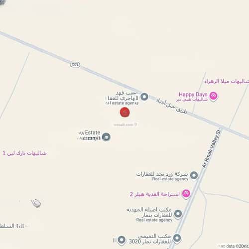 Land 432 SQM Facing East on 20m Width Street Dahiat Namar, West Riyadh, Riyadh