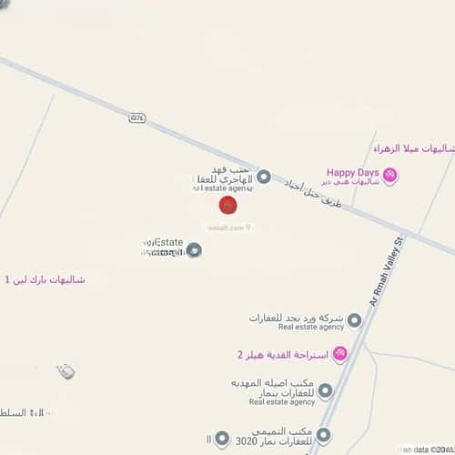 Land 432 SQM Facing East on 20m Width Street Dahiat Namar, West Riyadh, Riyadh