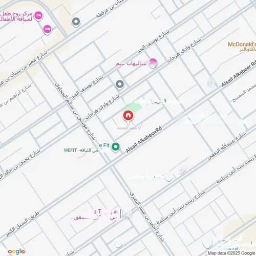 أرض 300 متر مربع شمالية شرقية على شارع 20م المهدية، غرب الرياض، الرياض