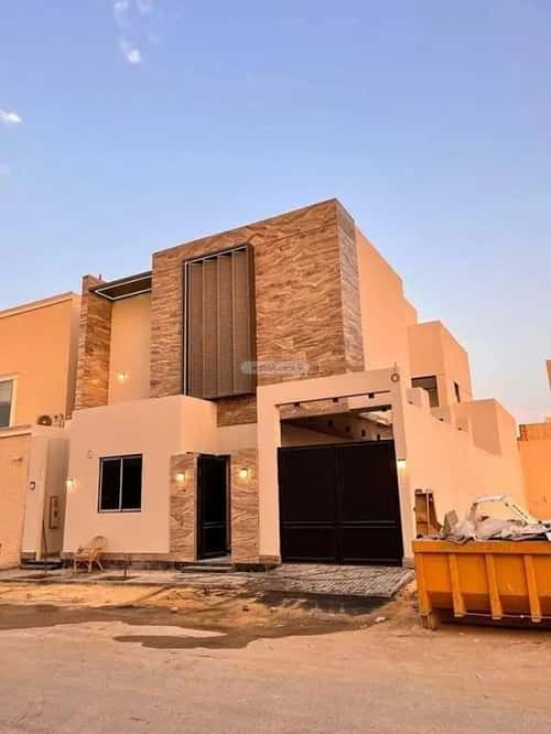 فيلا 418 متر مربع غربية على شارع 25م المهدية، غرب الرياض، الرياض