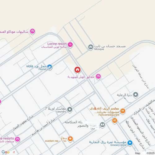 Land 450 SQM Facing West on 20m Width Street Al-Mahdiyah, West Riyadh, Riyadh
