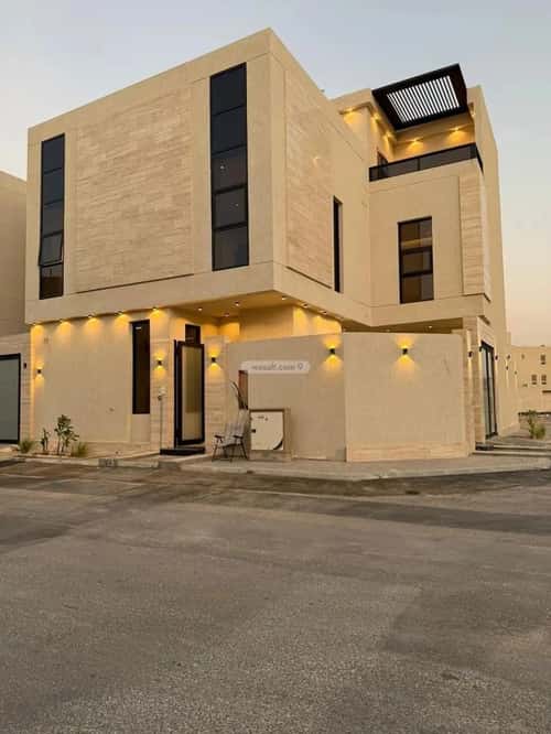 Villa 387 SQM Facing North East on 20m Width Street Al-Mahdiyah, West Riyadh, Riyadh