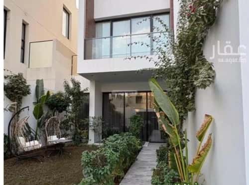 فيلا 500 متر مربع شمالية على شارع 25م الملقا، شمال الرياض، الرياض