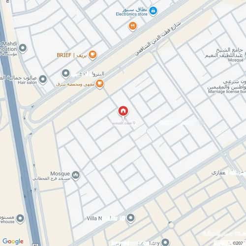 فيلا 600 متر مربع شرقية على شارع 18م الشعلة، الدمام