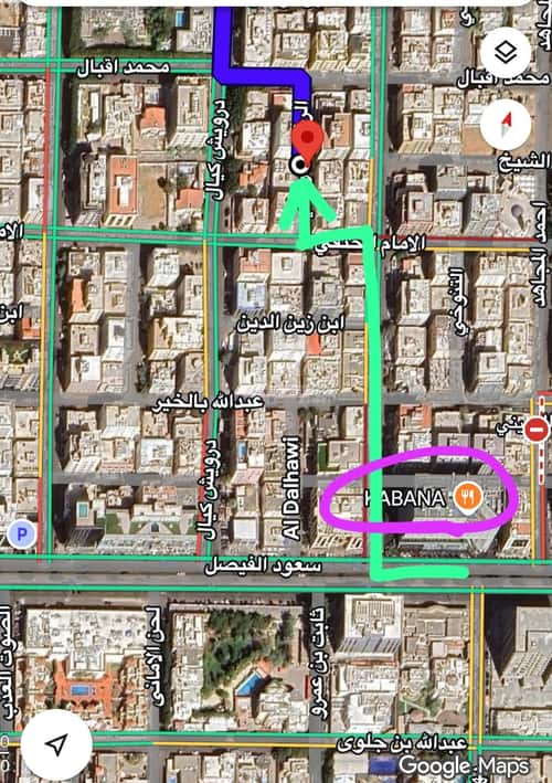 Land 607 SQM Facing West on 8m Width Street Al Rawdhah, North Jeddah, Jeddah