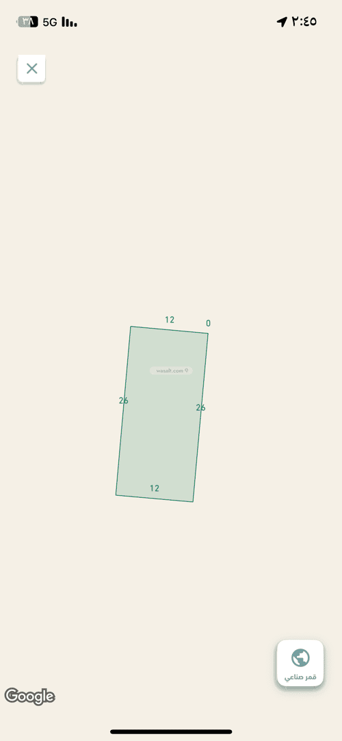 أرض 312 متر مربع جنوبية على شارع 18م النظيم، شرق الرياض، الرياض