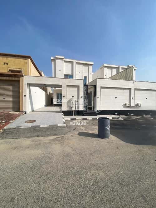 فيلا 411 متر مربع غربية على شارع 20م الندى، الدمام