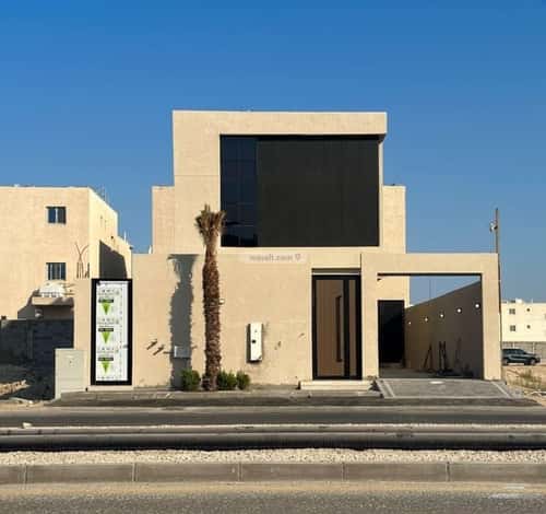 Villa 420 SQM Facing West on 40m Width Street Al Amwaj, Khobar