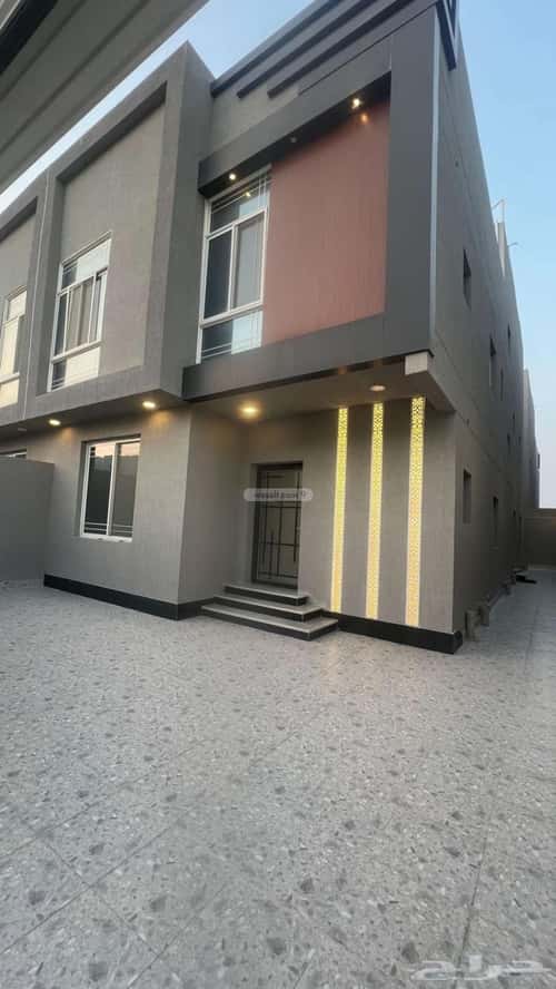 Villa 256 SQM Facing West on 15m Width Street Teebh, Aldammam