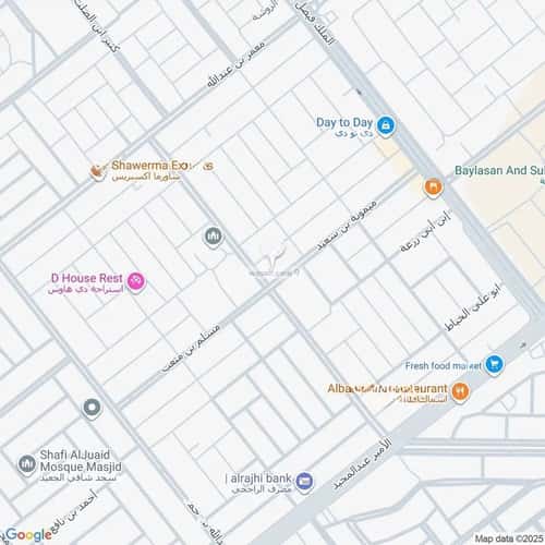 Land 745 SQM Facing South West on 30m Width Street Al Yaqoot, North Jeddah, Jeddah