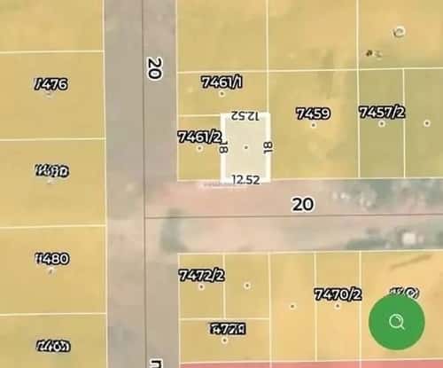 Land 225 SQM Facing South on 20m Width Street Al-Mahdiyah, West Riyadh, Riyadh