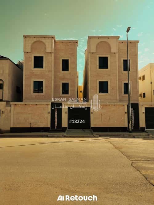 Villa 490 SQM Facing West on 20m Width Street Al Difa'A, Madinah