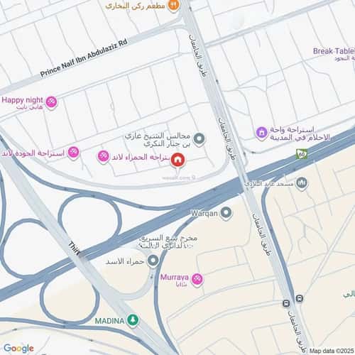 عمارة 600 متر مربع واجهة جنوبية ورقان، المدينة المنورة