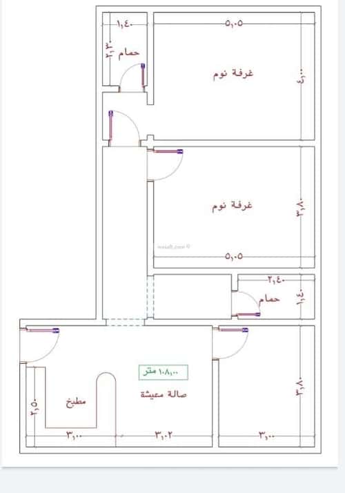 شقة 2939 متر مربع ب 4 غرف الجامعة، جنوب جدة، جدة