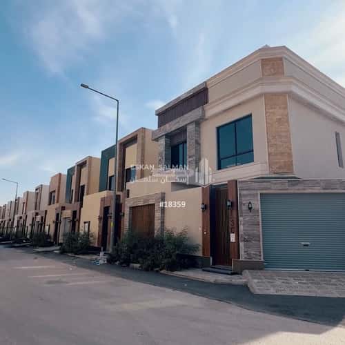 فيلا 343 متر مربع جنوبية شرقية على شارع 15م الرمال، شرق الرياض، الرياض