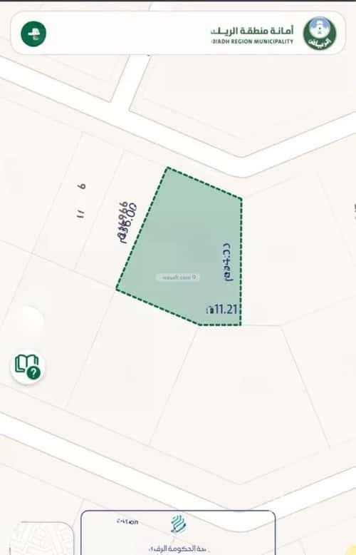 أرض 1042 متر مربع شمالية على شارع 15م ضاحية نمار، غرب الرياض، الرياض