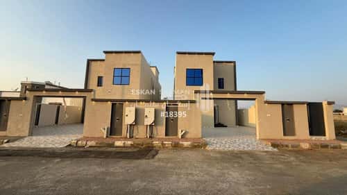 Villa 345 SQM Facing South on 12m Width Street Al Nahda, Muhayil