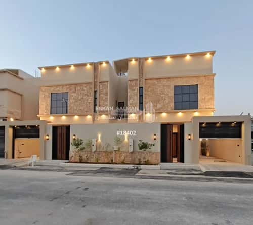 Villa 200 SQM Facing North on 20m Width Street Al Dana, Al Ahsa