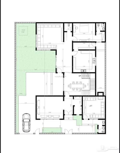 Villa 512 SQM Facing East on 20m Width Street Oqbaa, Al Jubaylah