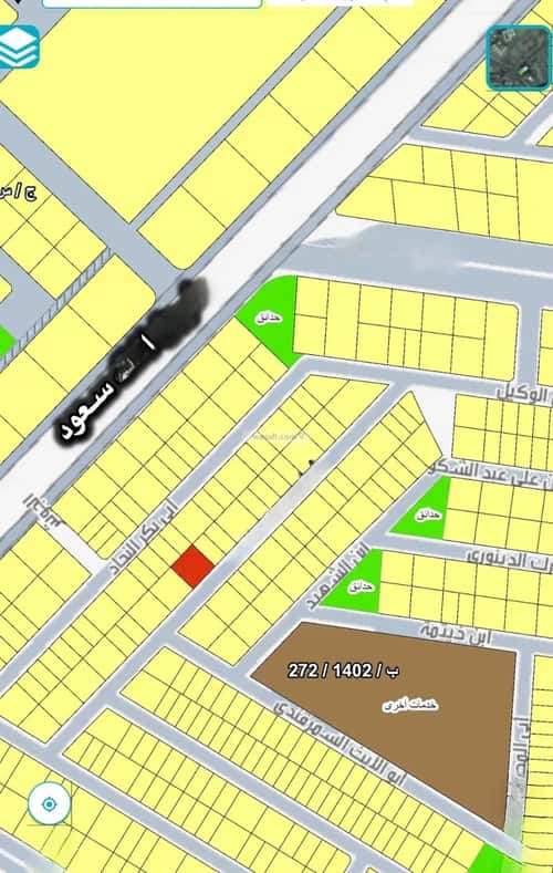 أرض 625 متر مربع جنوبية على شارع 15م الزمرد، شمال جدة، جدة