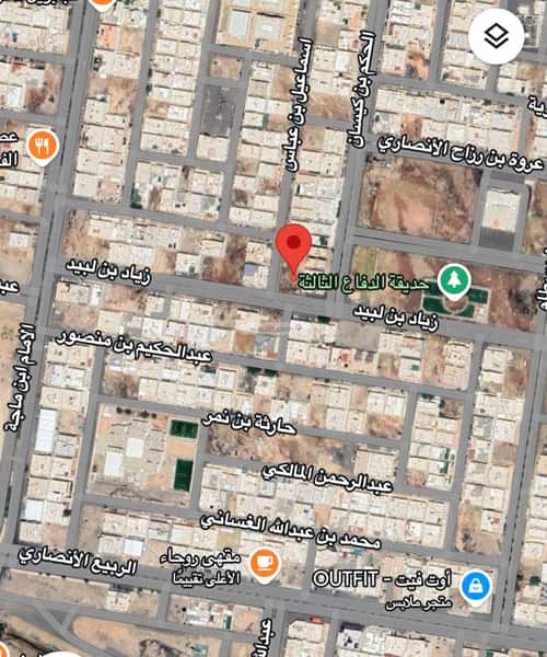 أرض 1042 متر مربع الدفاع، المدينة المنورة