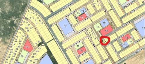 أرض 407 متر مربع شمالية غربية على شارع 25م حي قرطبة - بقيق، بقيق