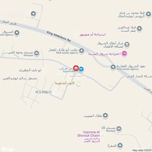 Land 500 SQM Facing South on 16m Width Street Hadouda, Madinah