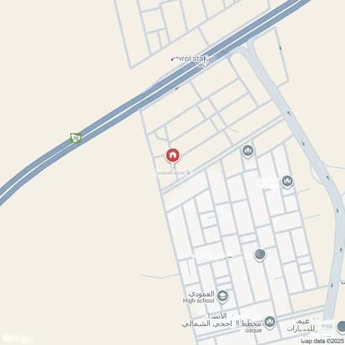 فيلا 600 متر مربع شرقية على شارع 15م قرية النيصية، حائل