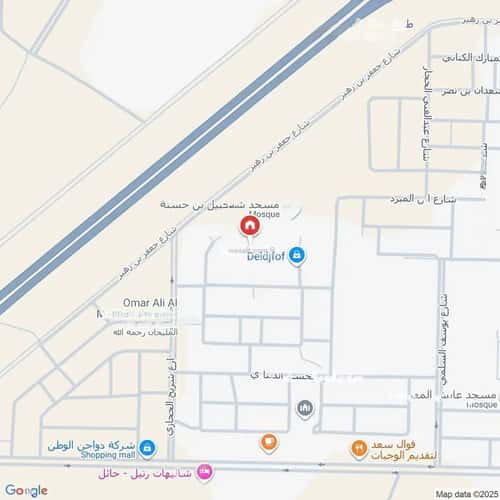 دور 600 متر مربع ب 4 غرف المدائن، حائل