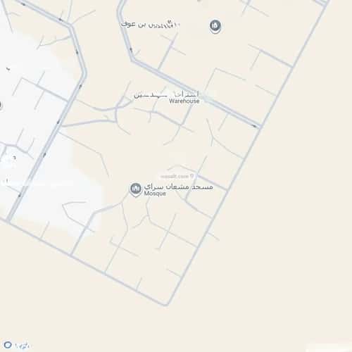 أرض 750 متر مربع شرقية على شارع 15م ضاحية الملك فهد، حائل