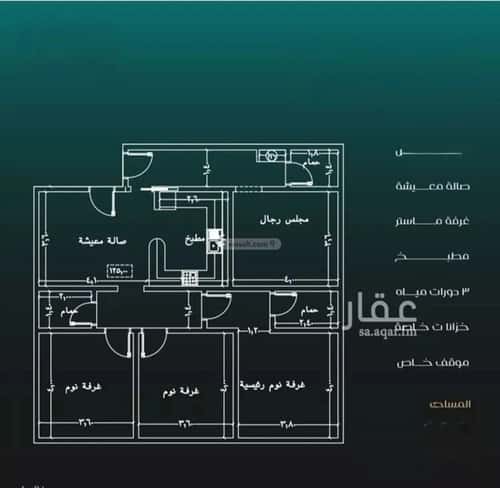 شقة ب 4 غرف النزهة، شمال جدة، جدة