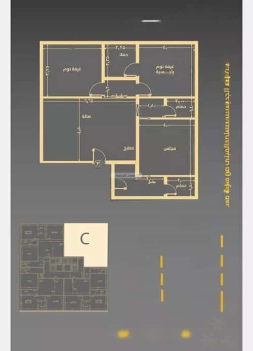 شقة ب 3 غرف الروضة، شمال جدة، جدة
