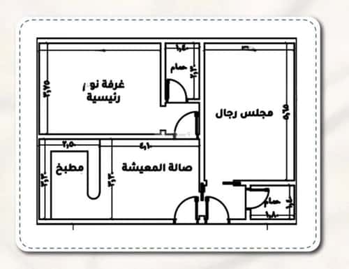 شقة بغرفتين الثغر، جنوب جدة، جدة