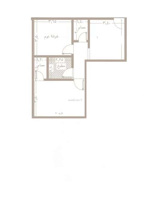 شقة بغرفتين المروة، شمال جدة، جدة