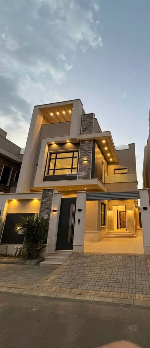 Villa 250 SQM Facing East on 20m Width Street Al-Raqi, Khamis Mushait