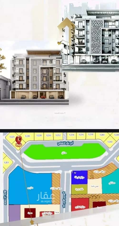 شقة 660 متر مربع بغرفتين الريان، شرق جدة، جدة