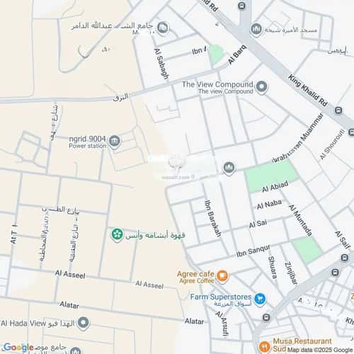 أرض 3994 متر مربع جنوبية على شارع 20م الشرفية، غرب الرياض، الرياض