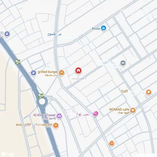 فيلا 660 متر مربع جنوبية على شارع 30م الورود، الخرج