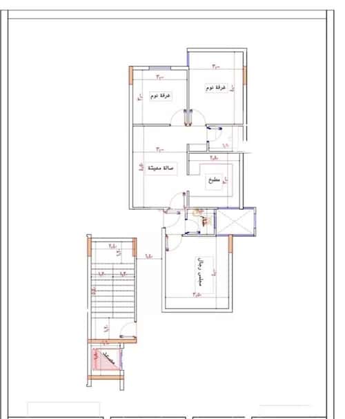 شقة ب 3 غرف بطحاء قريش، مكة المكرمة