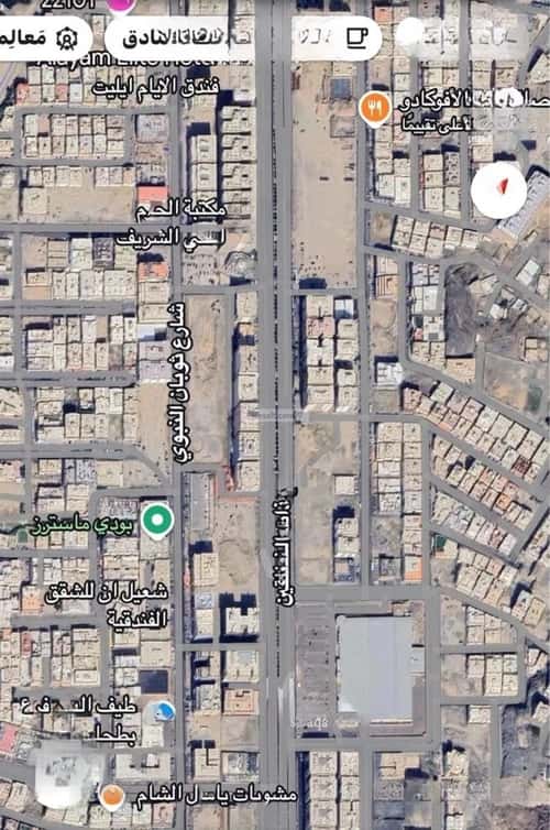 Land 1000 SQM Facing West on 25m Width Street Alhegrah, Makkah Al Mukarramah