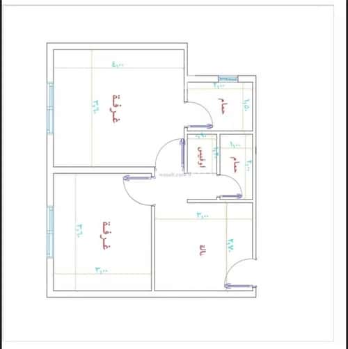 Apartment with 2 Bedrooms Alsanabil, Makkah Al Mukarramah