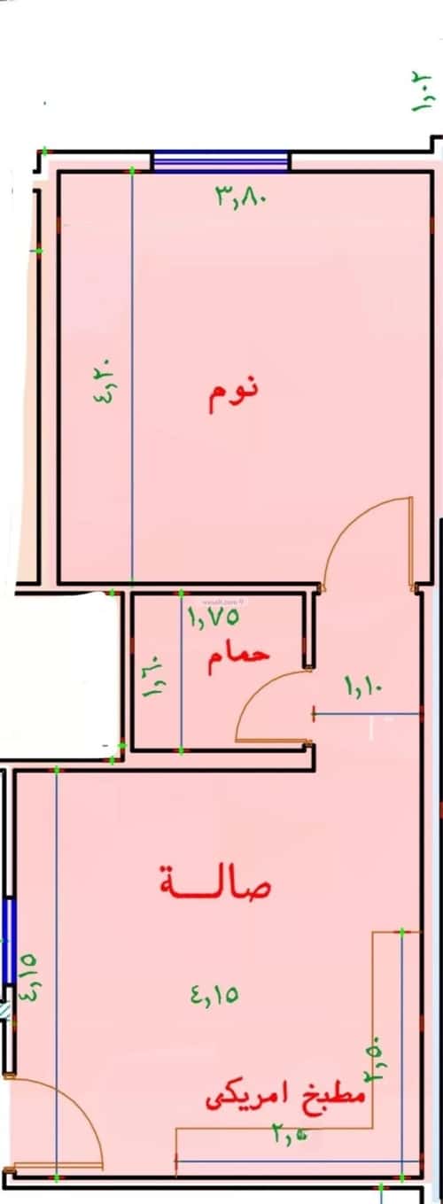 شقة بغرفتين بطحاء قريش، مكة المكرمة
