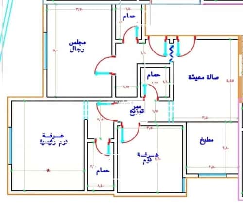شقة ب 3 غرف بطحاء قريش، مكة المكرمة